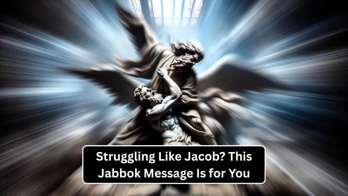 Struggling Like Jacob? This Jabbok Message Is for You