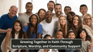 Growing Together in Faith Through Scripture, Worship, and Community Support