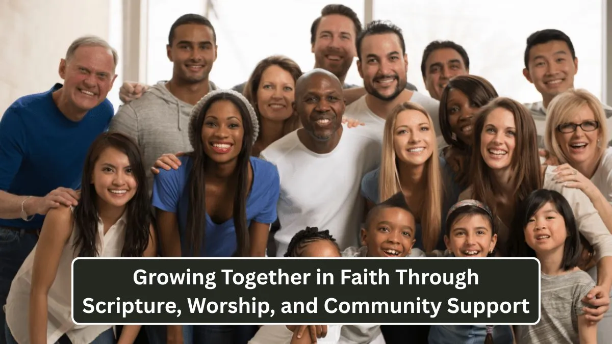 Growing Together in Faith Through Scripture, Worship, and Community Support