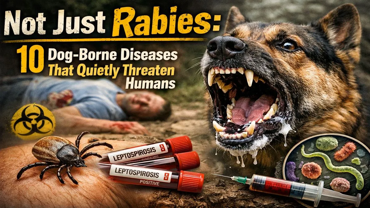 Not Just Rabies: 10 Dog-Borne Diseases That Quietly Threaten Humans