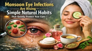 Monsoon Eye Infections Are Rising—Simple Natural Habits That Quietly Protect Your Eyes