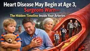 Heart Disease May Begin at Age 3, Surgeons Warn — The Hidden Timeline Inside Your Arteries
