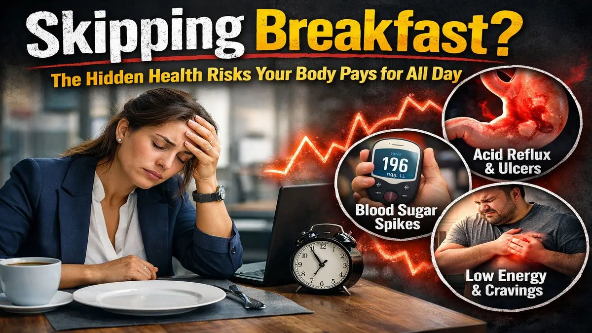 Skipping Breakfast? The Hidden Health Risks Your Body Pays for All Day