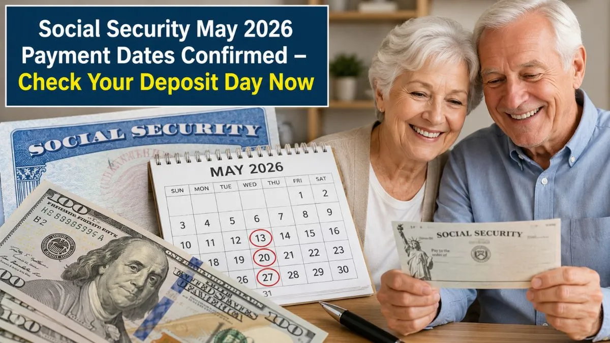 Social Security May 2026 Payment Dates Confirmed – Check Your Deposit Day Now