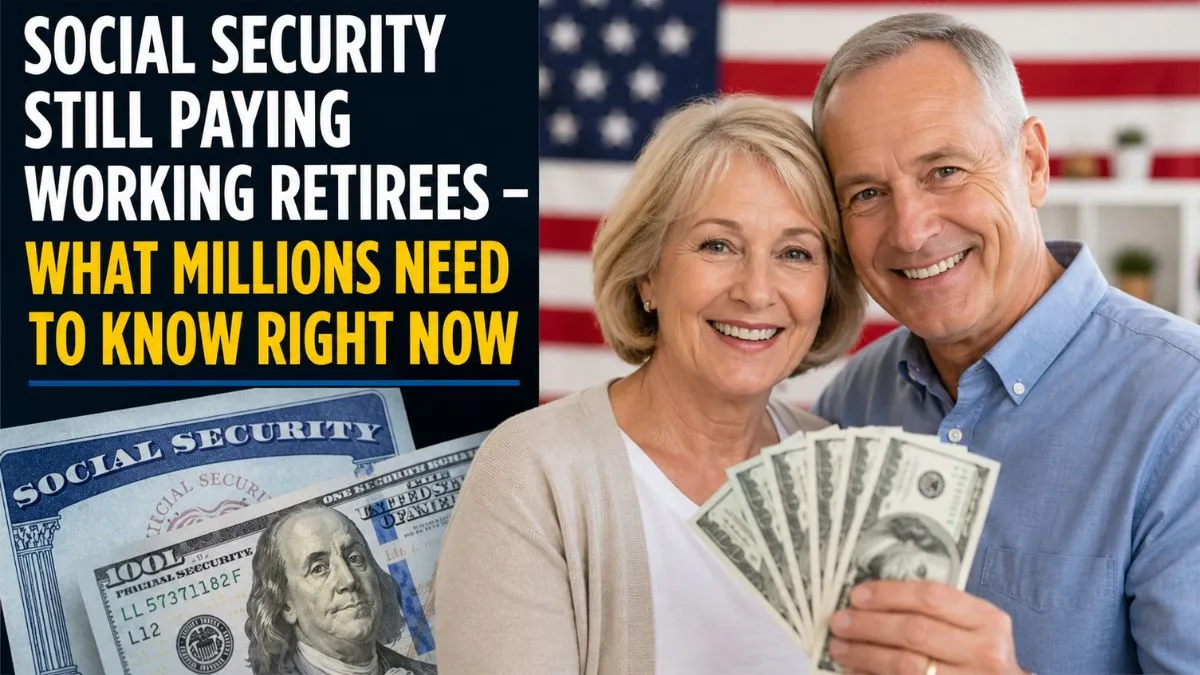 Social Security Still Paying Working Retirees – What Millions Need to Know Right Now
