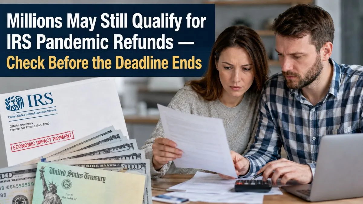 Millions May Still Qualify for IRS Pandemic Refunds — Check Before the Deadline Ends